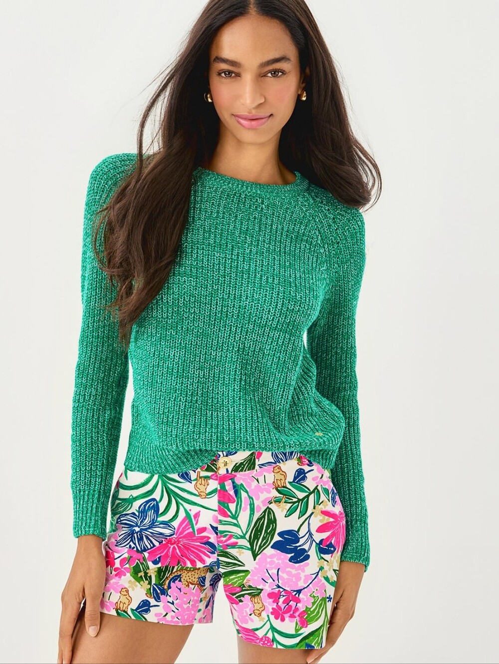 Lilly Pulitzer Belgrave Crewneck Sweater Size L - NWTS - Kitts Green